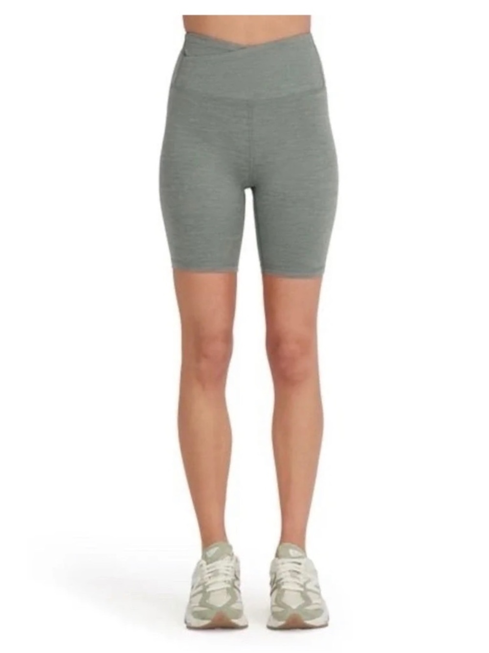 Outdoor Voices CloudKnit Bike Shorts Women's XXLAgave Green Athletic Performance